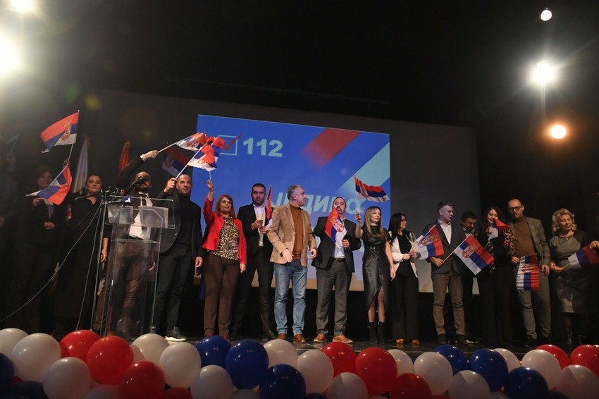 Veliki skup Srpske liste u Zubinom potoku