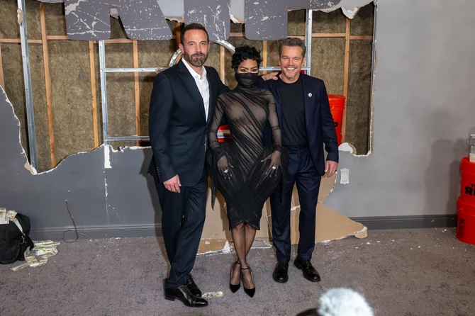 Ben Aflek, Tejana Tejlor i Met Dejmon