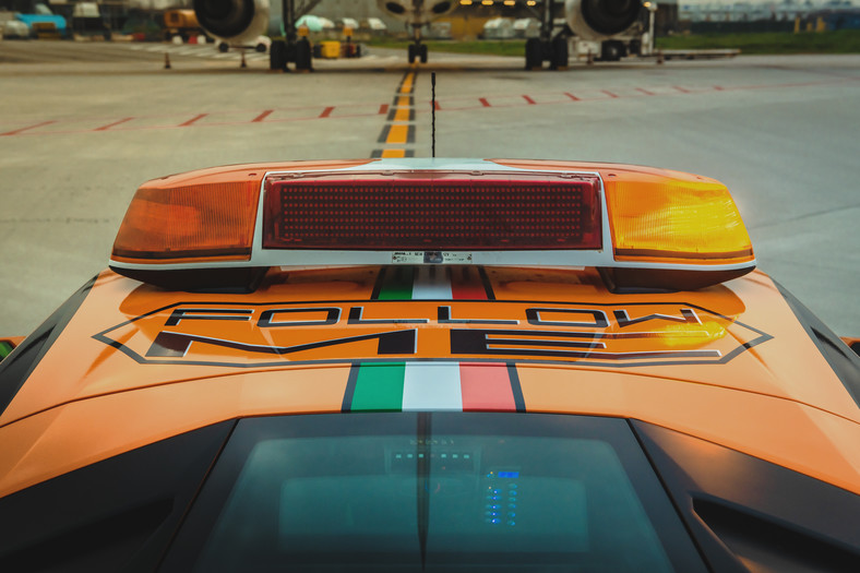 580-konne Lamborghini Huracan trafiło do pracy na lotnisku