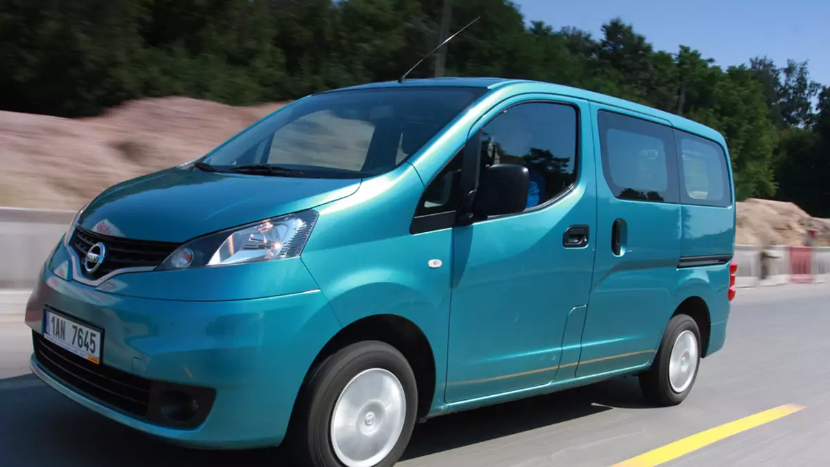 Nissan NV 200: nie rodzinny van, lecz typowy dostawczak