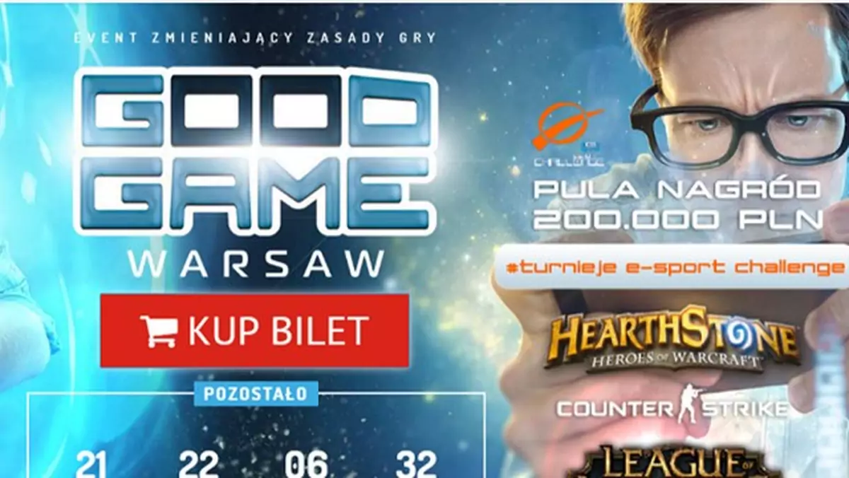 Kolejna growa impreza w Warszawie! Pod koniec września odbędzie się Good Game Expo