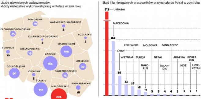 Nielegalne zatrudnianie obcokrajowców