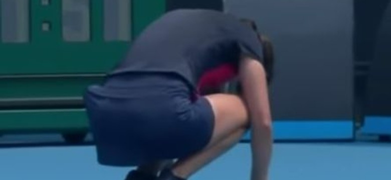 Australian Open: Tenisistka dusiła się na korcie. To skutek pożarów [WIDEO]