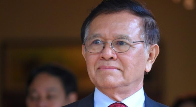 Kem Sokha, 66, is the co-founder of the banned Cambodia National Rescue Party