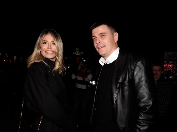 Ana Mihajlovski i Vuk Kostić na premijeri "Južnog vetra" 