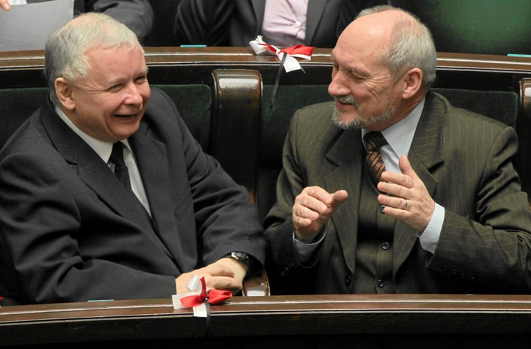 Jarosław Kaczyński i Antoni Macierewicz