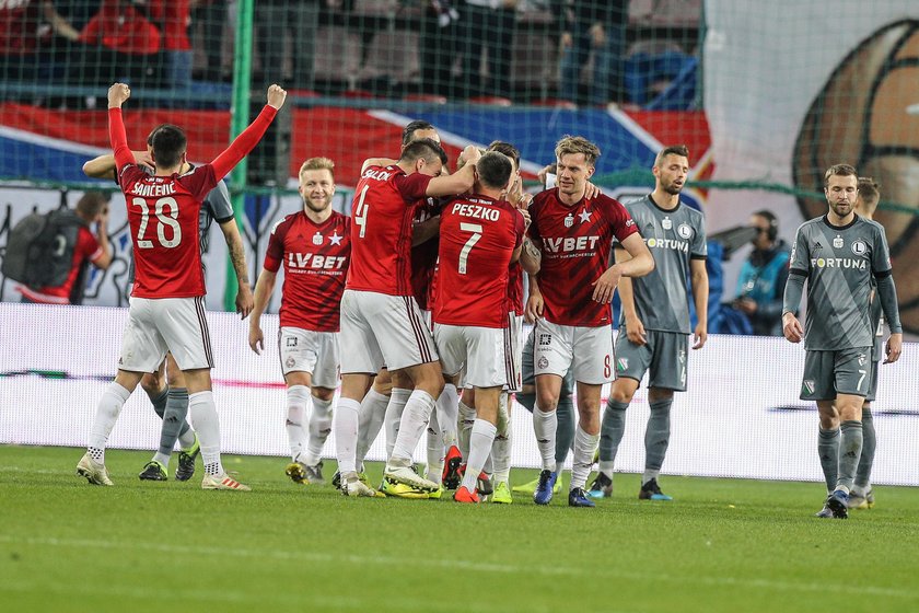 Pilka nozna. Ekstraklasa. Wisla Krakow - Legia Warszawa. 31.03.2019