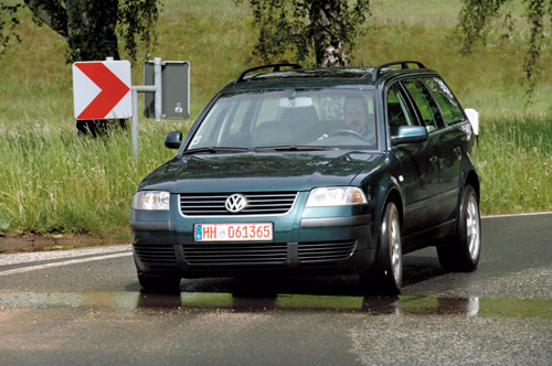 Renault Laguna, Toyota Avensis, Volkswagen Passat - Kombinowany egzamin