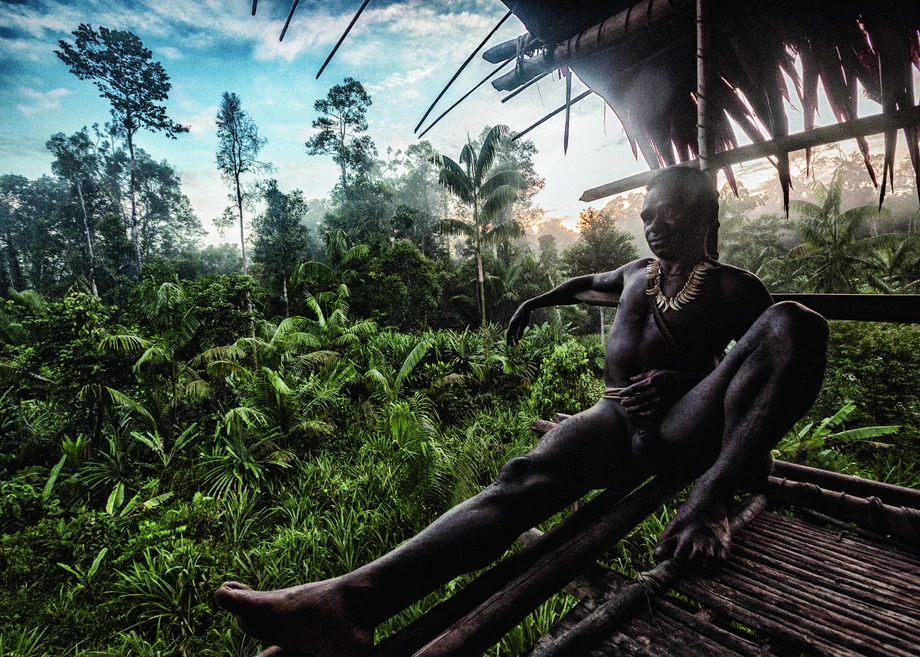  W Papui szefowa Yes fotografowała lud Korowajów zamieszkujący korony drzew w dżungli.