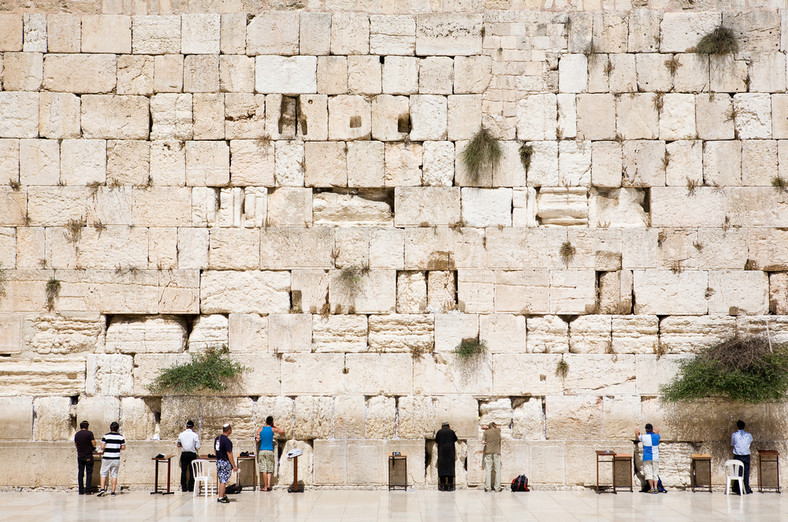 Mur Zachodni w Jerozolimie, Izrael