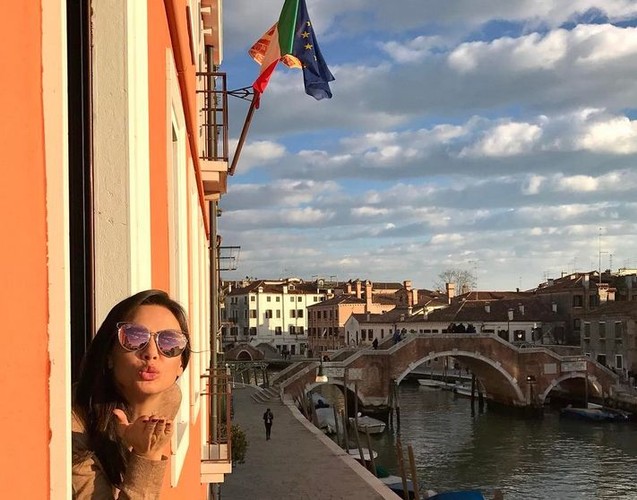 Kinga Rusin w Wenecji