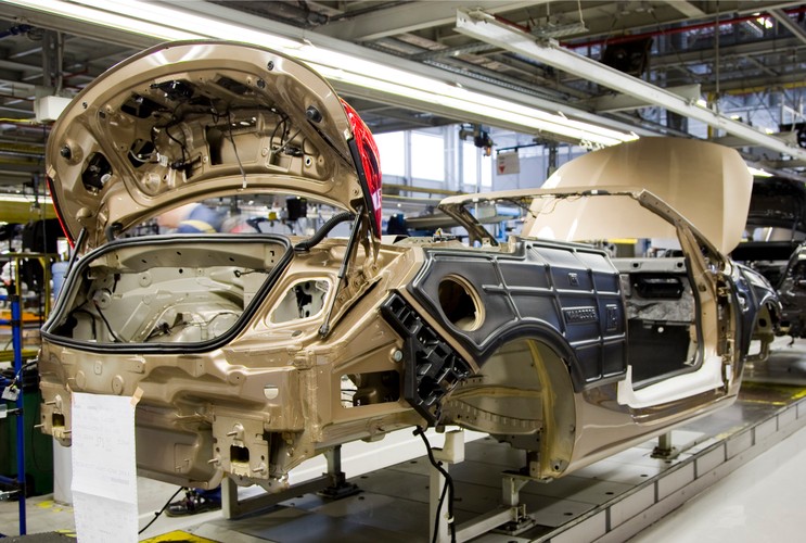 Opel cascada - linia produkcyjna w Gliwicach