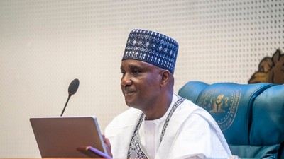 Speaker of the House of Representatives, Tajudeen Abbas.