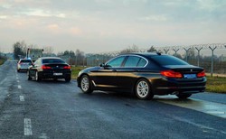 Konwój SOP utknął przez wypadek. Na pokładzie limuzyny Andrzej Duda