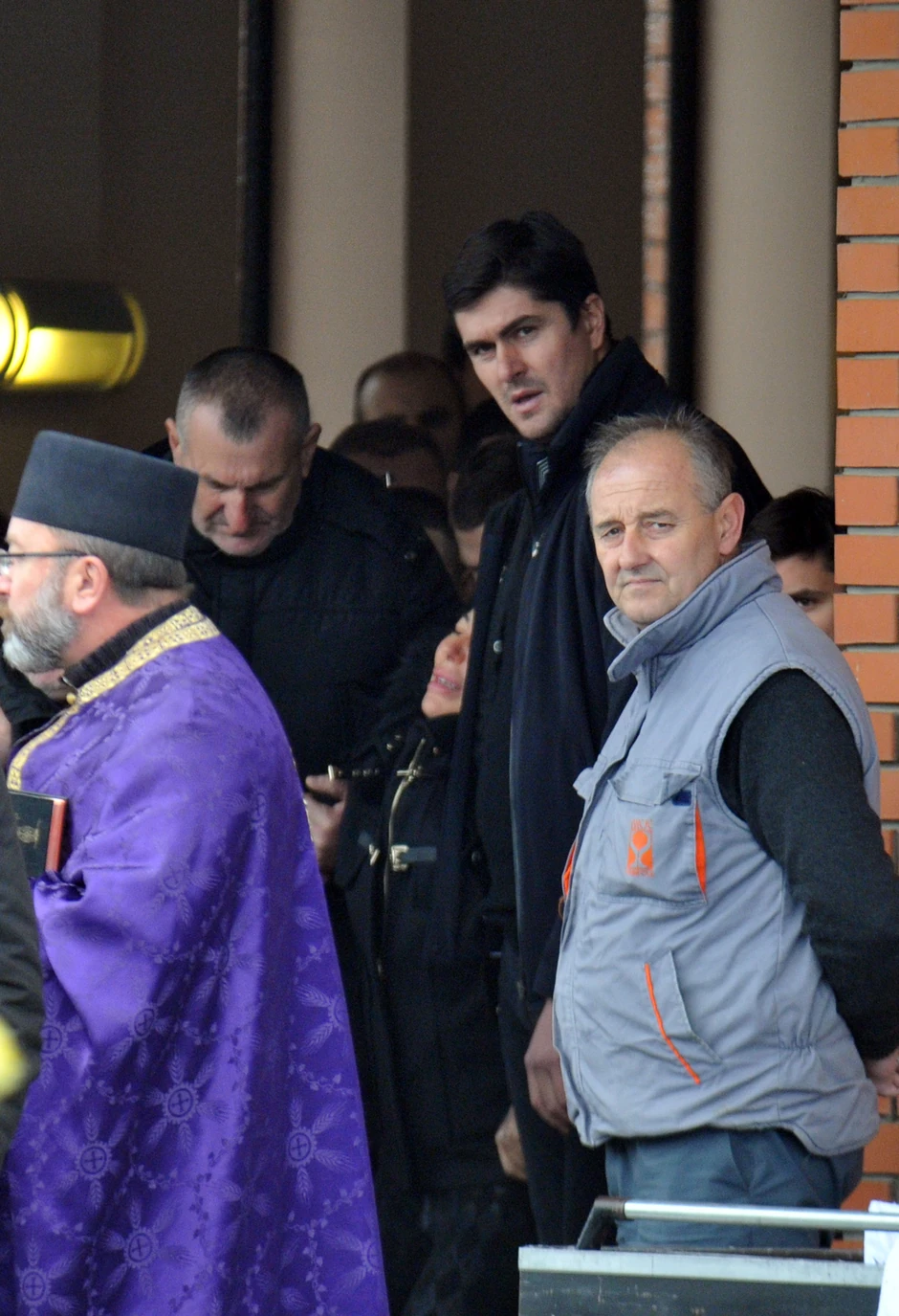 Darko Miličić na sahrani prijatelja kriminalca Marka Markuša