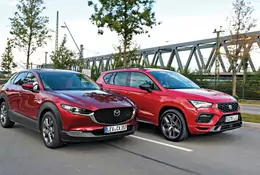 Nie za duże, nie za... mocne? Porównujemy Mazdę CX-30 z Seatem Atecą