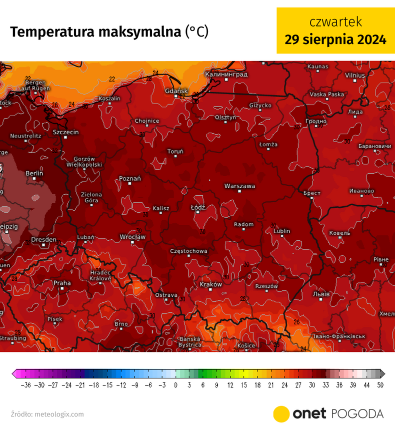 W połowie tygodnia do Polski wrócą upały. Apogeum przyjdzie w czwartek