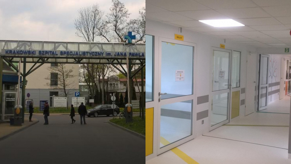 Kraków: szpital Jana Pawła II przenosi oddział dziecięcy. Protest rodziców