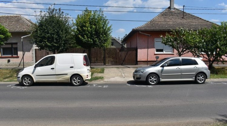 A férfi Karcagon okozott balesetet, büntetőfékezés miatt elvették a jogosítványát / Fotó: Police.hu