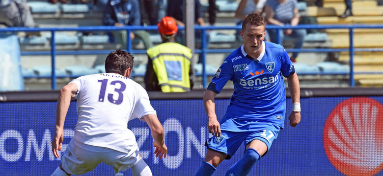 Liga włoska: Bramka Piotra Zielińskiego dla Empoli w meczu z Fiorentiną. WIDEO