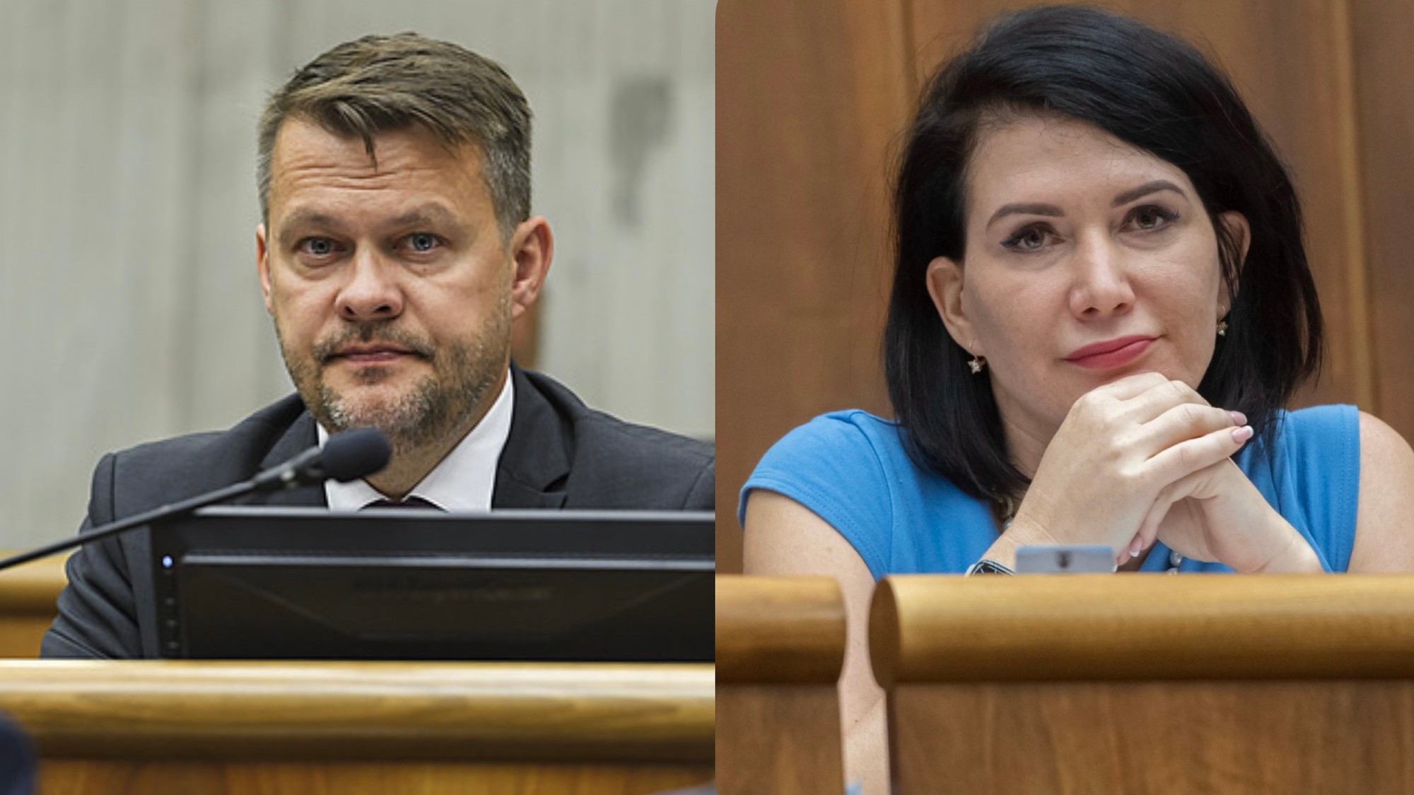 Samuel Migaľ a Jana Bittó Cigániková