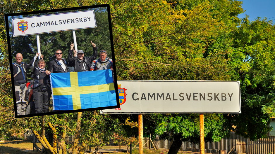 Szwedzka wioska w Ukrainie (screen: Twitter/Wyszehrad24)