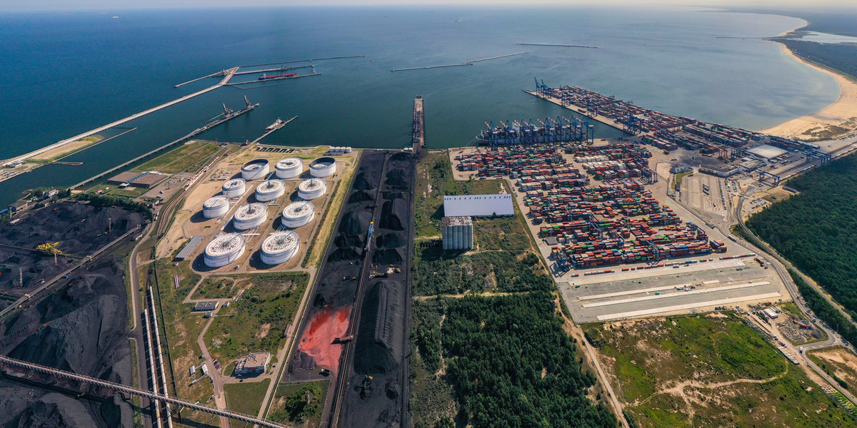 Na terenie Portu Zewnętrznego w Gdańsku (na zdj.) ma powstać terminal instalacyjny na potrzeby energetyki morskiej