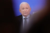 Zmęczony Kaczyński i "miejsce na twoją reklamę". Z tego słabego występu prezesa zapamiętamy jedno [OPINIA]