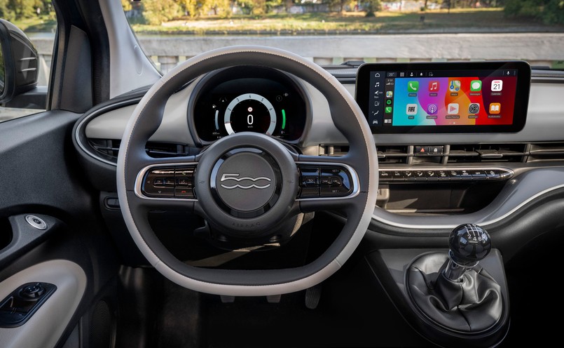 Nowy Fiat 500 Hybrid