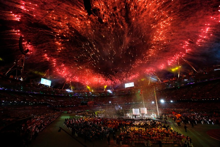 Ceremonia zamknięcia paraolimpiady w Londynie