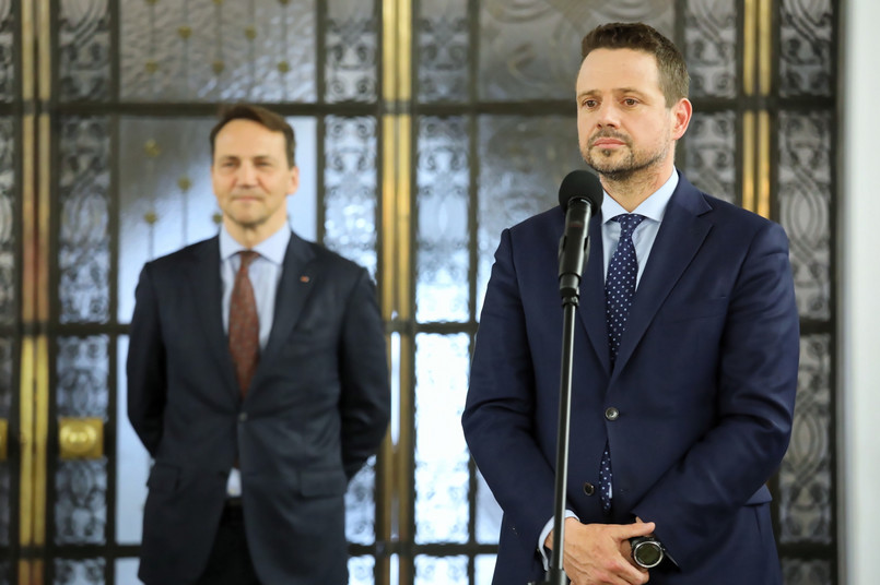 Prezydent Warszawy, nowy kandydat PO na prezydenta Polski Rafał Trzaskowski