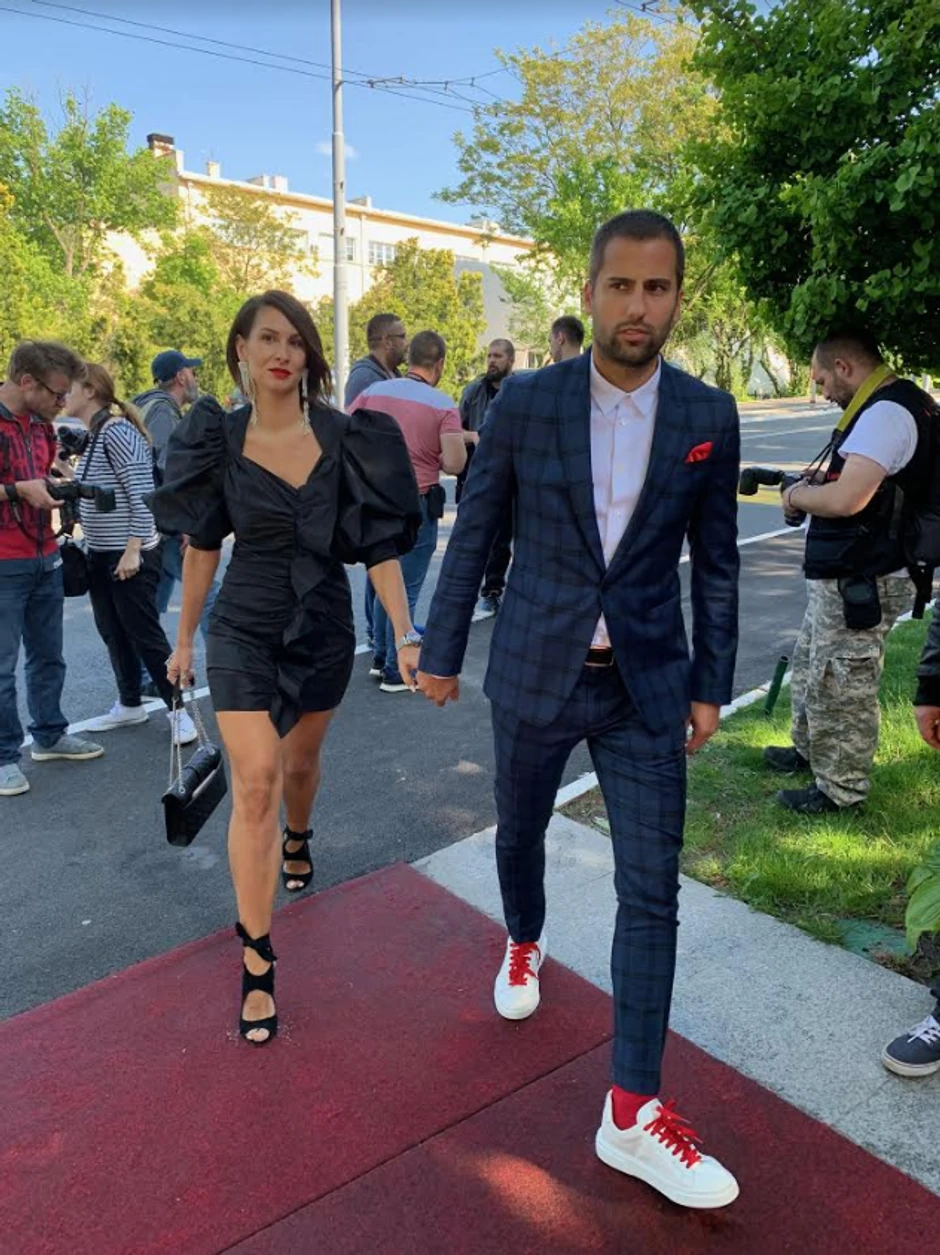 Marko Đurovski sa suprugom Marijom