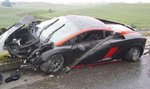 Rozbiła lamborghini za pół miliona pod Grudziądzem! 