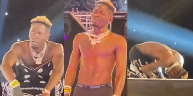 Emotional Shatta Wale breaks down into tears at Freedom Wave Concert  (WATCH) | Pulse Ghana