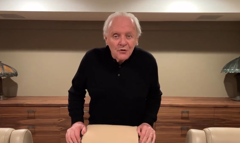 Herec Anthony Hopkins.