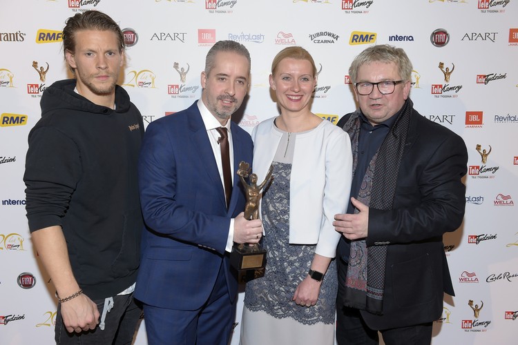 Telekamery 2017: ekipa serialu 'Belfer'