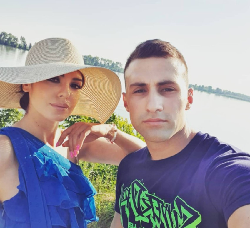 Tanja Savić i brat Nemanja