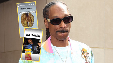 Snoop Dogg rzucił palenie. Memy z raperem podbijają sieć