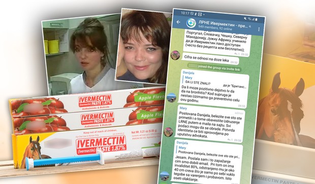 ivermektin grupa marina nada v2 foto RAS Drustvene mreze Twitter Telegram Youtube MKM ordinacija Shutterstock