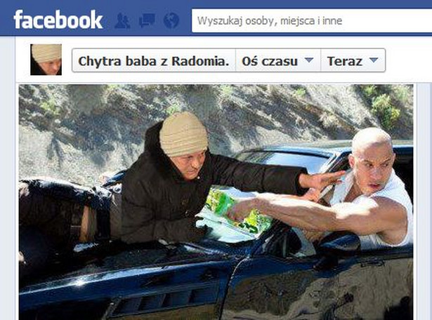 "Chytra baba z Radomia" przebojem Internetu