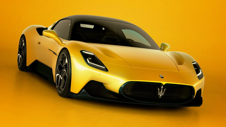 "Giallo Genio" z palety Maserati