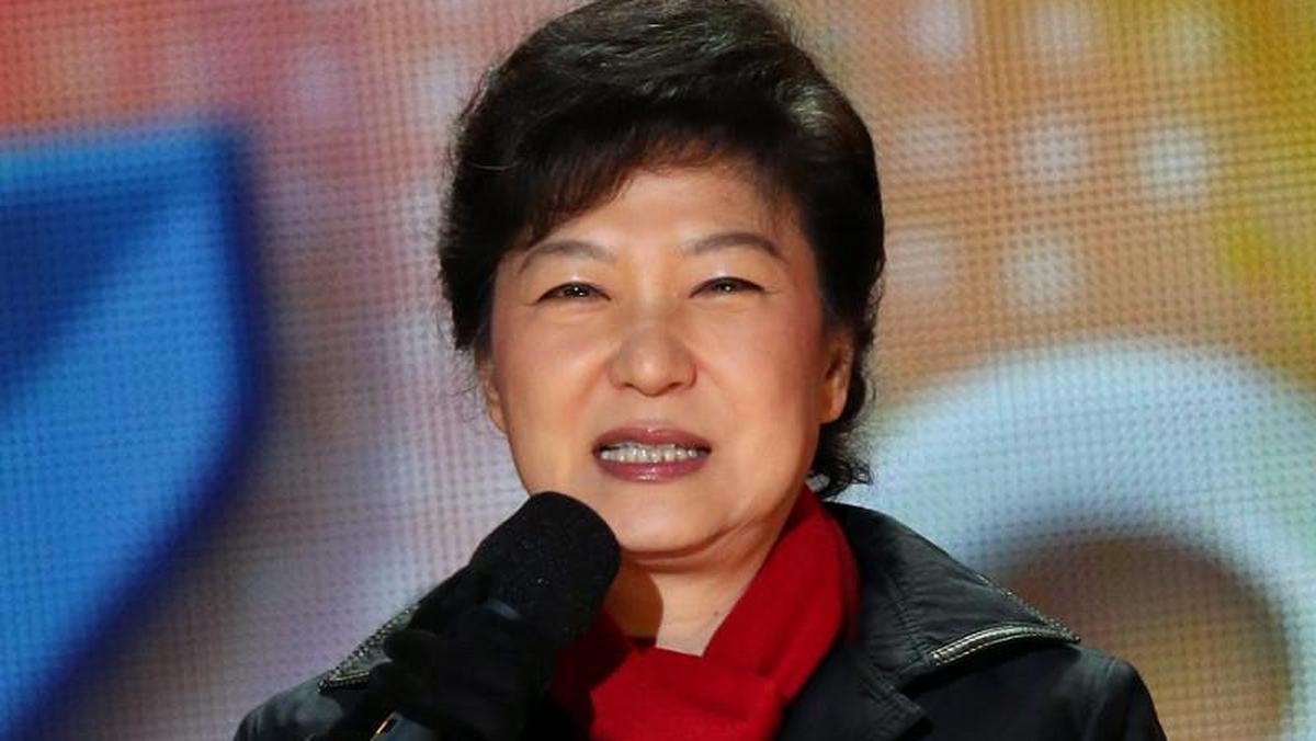 Park Geun Hie Hye prezydent Korea Południowa