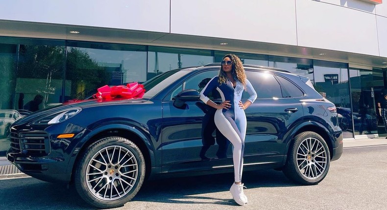 Former Miss Universe Kenya gifted Sh10M Porsche 