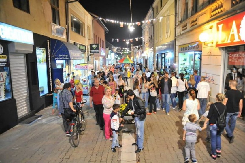 Gužva u Knez Miloševoj