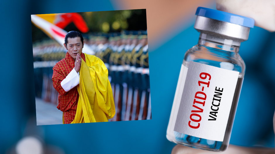 W Bhutanie zaszczepiono 93 proc. dorosłych. Król będzie ostatni