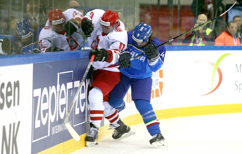 Hokejowa mistrzostwa świata 1A: Polska - Włochy 1:2