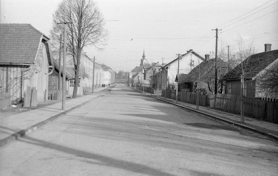 ul. Hetmańska (dawnej ul. Obrońców Stalingradu). Rok 1952