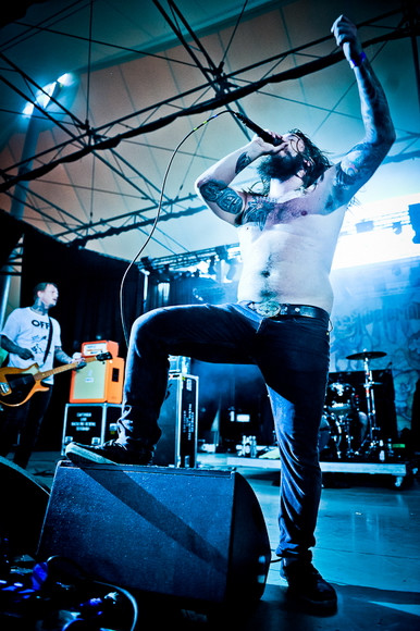 Kvelertak na Rock in Summer 2011 (fot. Artur Rawicz/Onet.pl)