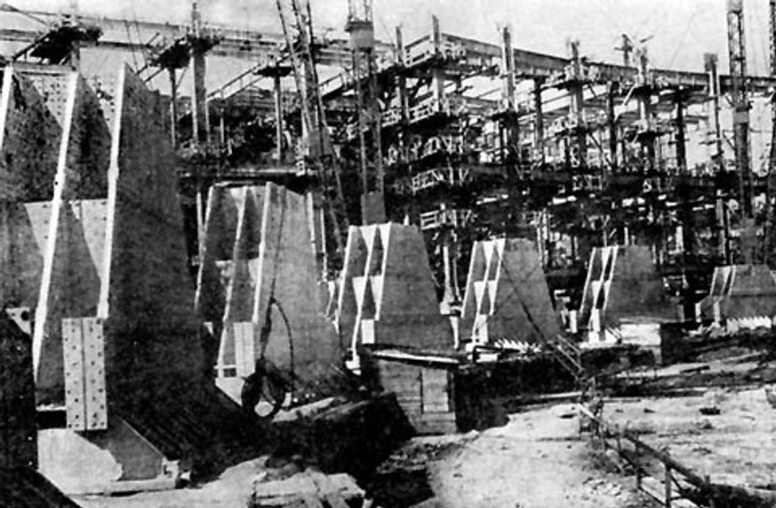 gradnja Palate Sovjeta