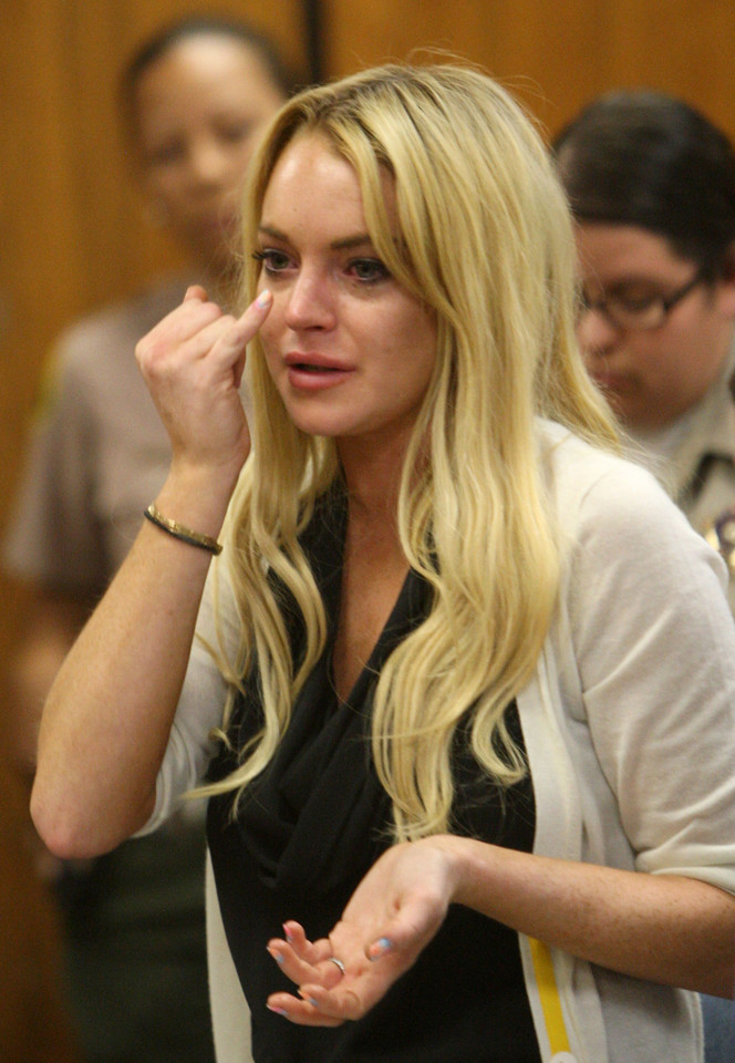 Lindsay Lohan w sądzie w Beverly Hills